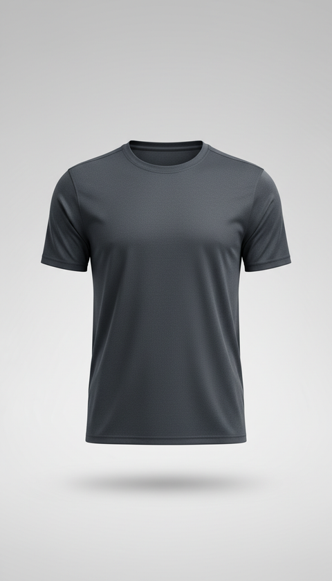 Deep Graphite Seamless Training Tee