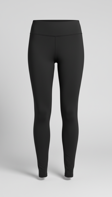 Matte Black Sculpted Leggings
